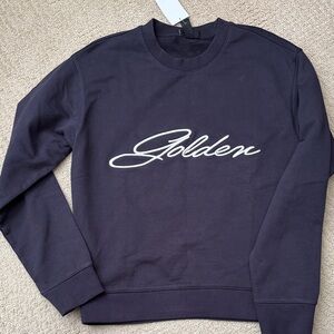 H&M Dark Blue Crewneck Sweater